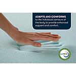 Serta 3 inch Memory Foam Mattress Topper Pad, King or Queen, $52 at Amazon