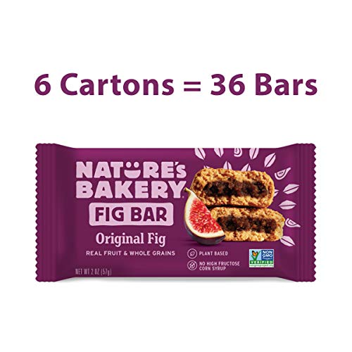 Nature’s Bakery Whole Wheat Fig Bars, Original Fig  6 boxes with 6 twin packs (36 twin packs) - $12.20