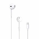 Apple EarPods with Lightning Connector - White $14.5
