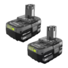 ONE+ 18V Lithium-Ion 4.0 Ah Battery (2-Pack) w/ free tool $99