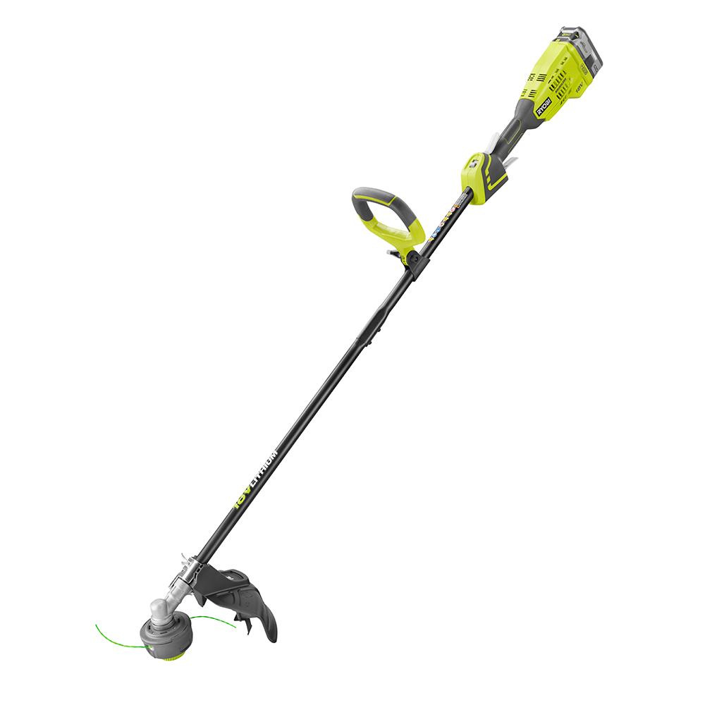 RYOBI ONE+ 18 Volt Lithium Ion Brushless Cordless String Trimmer Kit (Certified Pre-owned) - $57.99