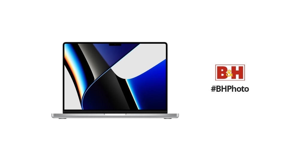 B&H: 14.2" OB MacBook Pro with M1 Max Chip 64GB RAM 2TB SSD (Late 2021, Silver) - $2299