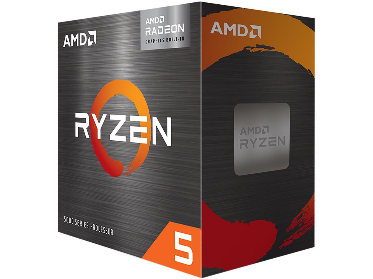 AMD Ryzen 5 5600G $235 or Ryzen 7 5700g APU Cezanne (Zen 3) AM4 Radeon IGPU $329