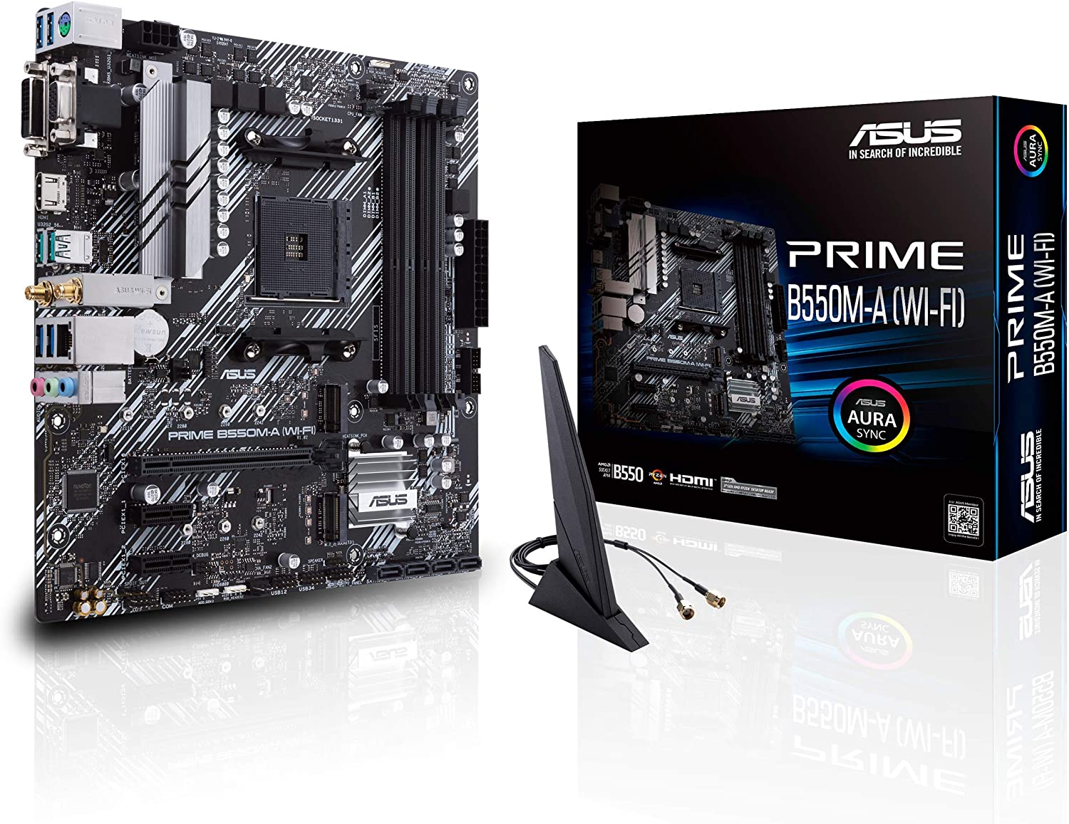 ASUS Prime B550M-A WiFi AMD AM4 Ryzen Micro ATX Motherboard Pre Order Available June 16 $150