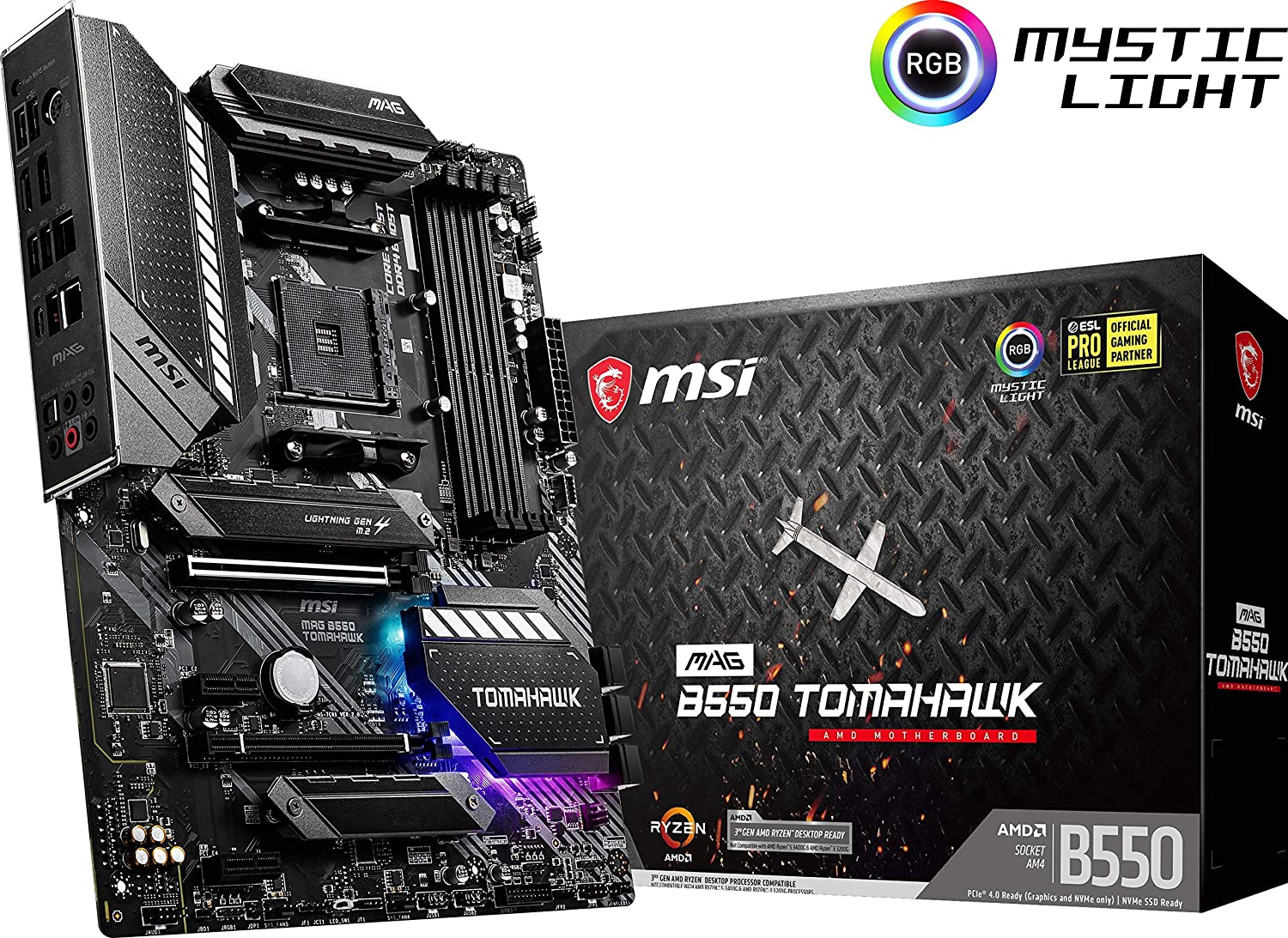 Pre Order June 16 In Stock Msi Mag B550 Tomahawk Gaming Motherboard Ryzen Am4 And More 179 99