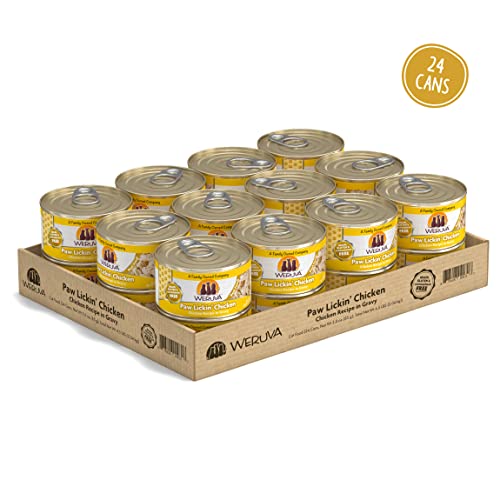 Select Amazon Accounts: 24-pack 3-Oz Weruva Classic Cat Food Paw Lickin' Chicken $10.07 ($0.42 each) w/ S&S + Free Shipping w/ Prime or Orders $25+
