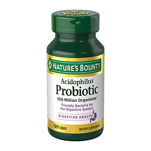 120-Count Nature's Bounty Acidophilus Daily Probiotic Supplement $3.59 w/ S&S + Free Shipping w/ Prime or Orders $25+