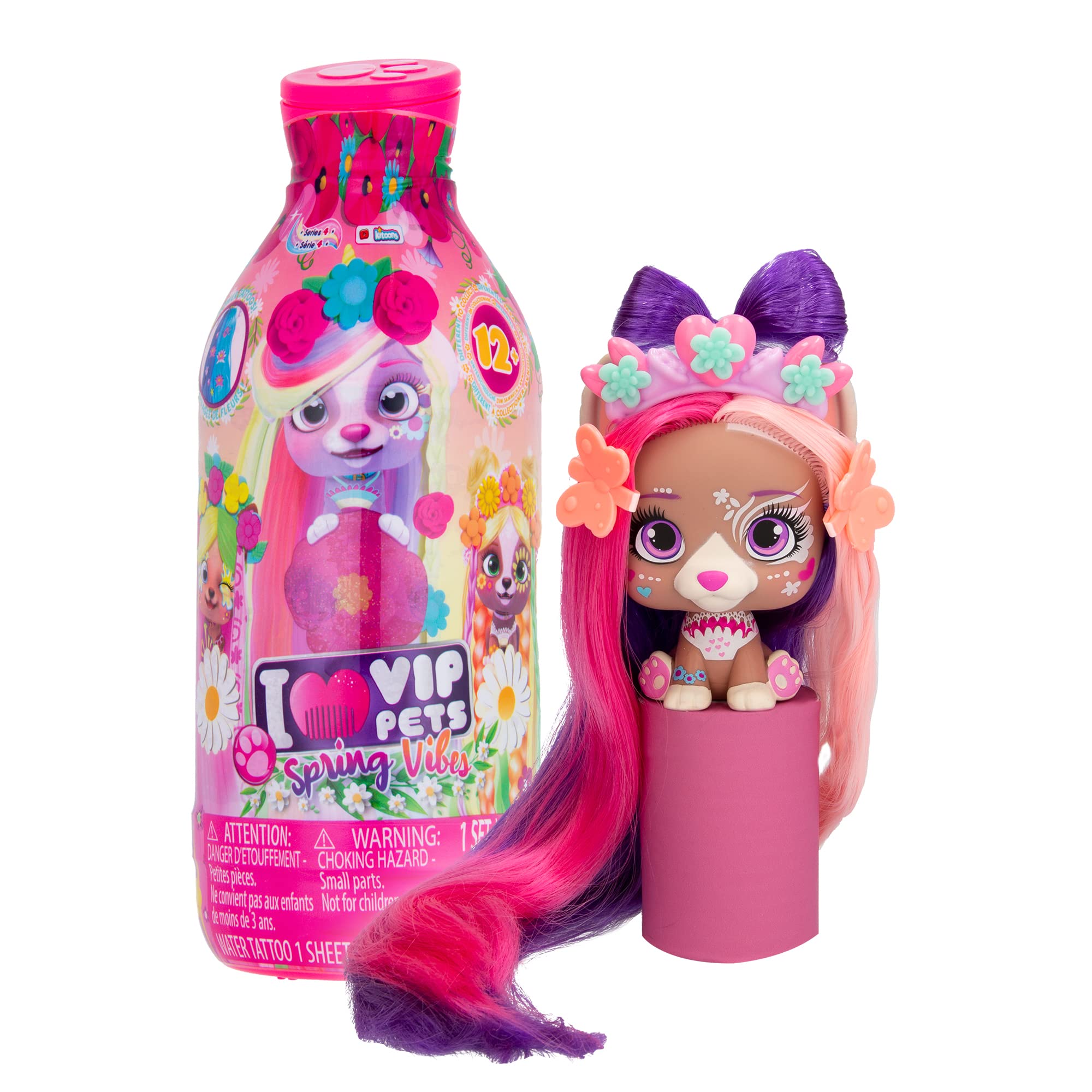 IMC Toys VIP Pets Spring Vibes Series (1 VIP Pets Doll, 9 Surprises, 6 Accessories) $7 + Free Shipping w/ Prime or Orders $25
