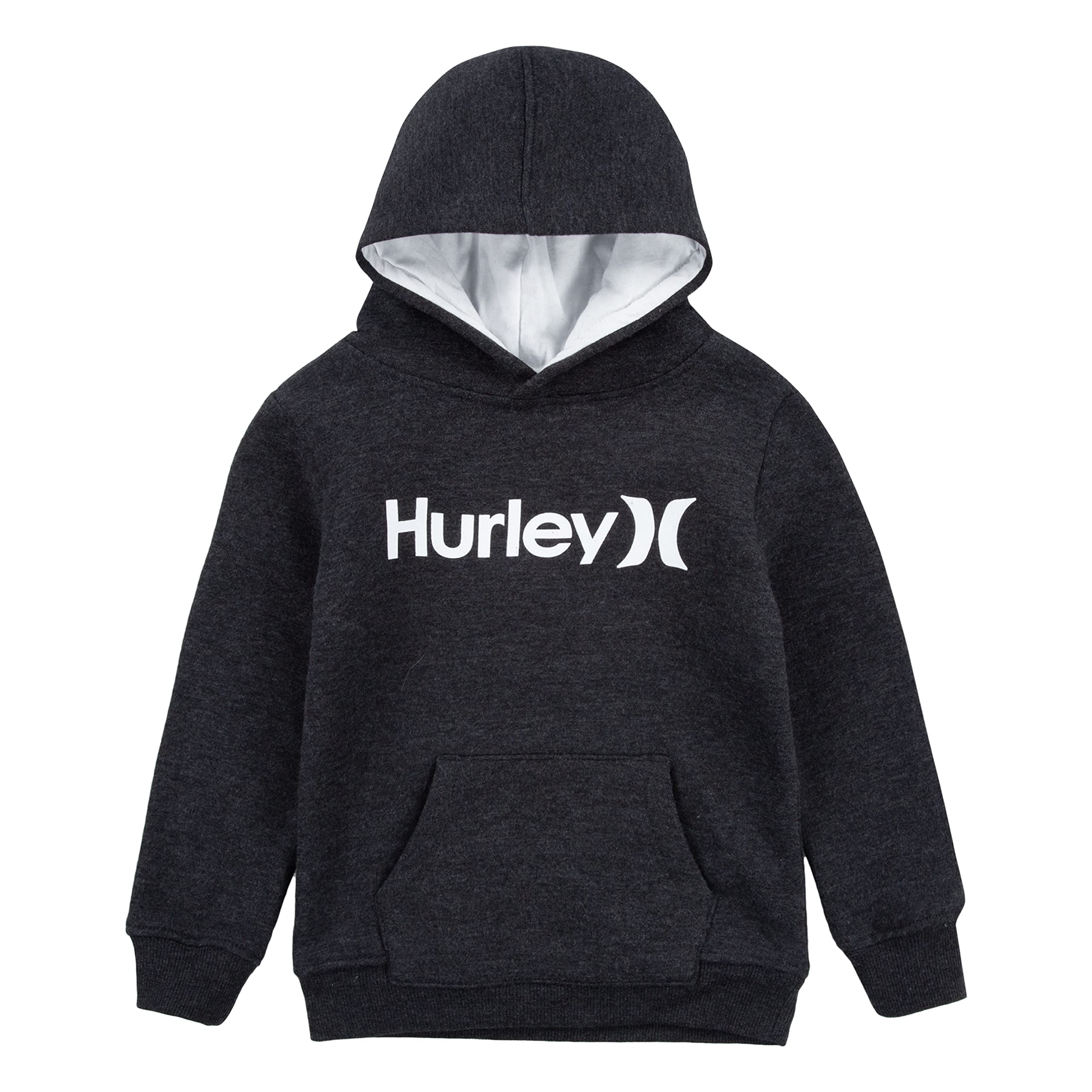 Hurley Boys' One & Only Pullover Hoodie (Black Heather; Various Sizes) $14 + Free Shipping w/ Prime or Orders $25+
