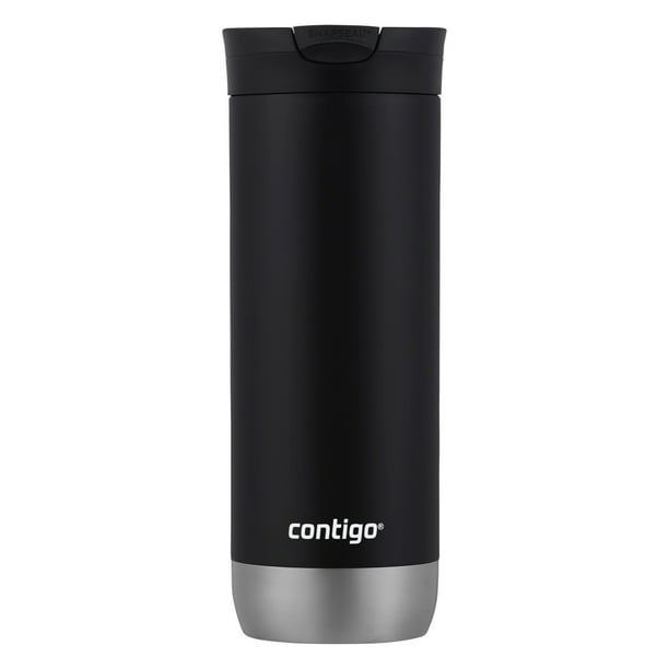16-Oz Contigo Huron Insulated Stainless Steel Travel Mug w/ SnapSeal Lid (Licorice) $11 & More + Free Shipping w/ Prime or on $25+
