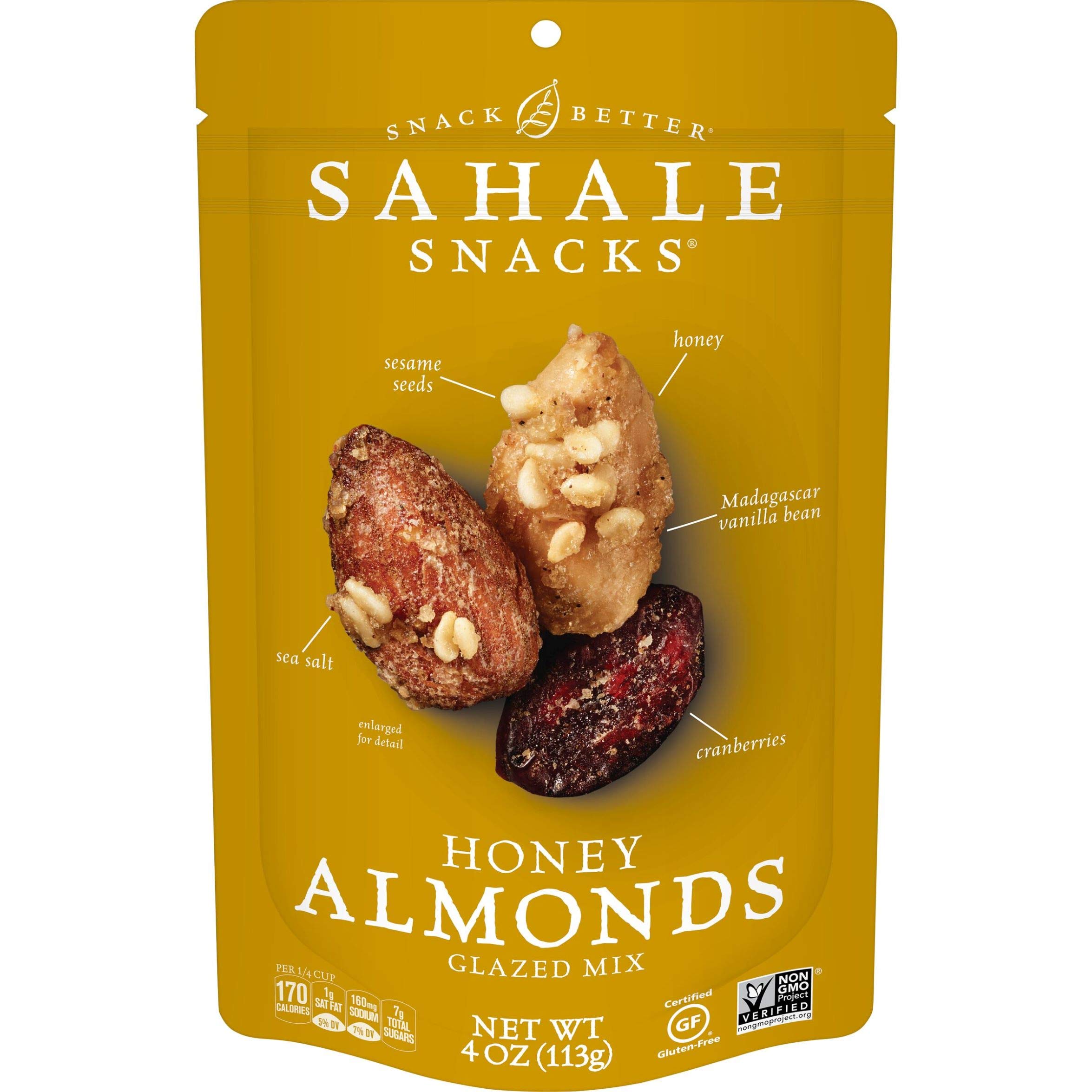6-Pack 4-Oz Sahale Snacks Glazed Mix (Honey Almonds) $10.45 ($1.74 each) w/ S&S + Free Shipping w/ Prime or on $25+