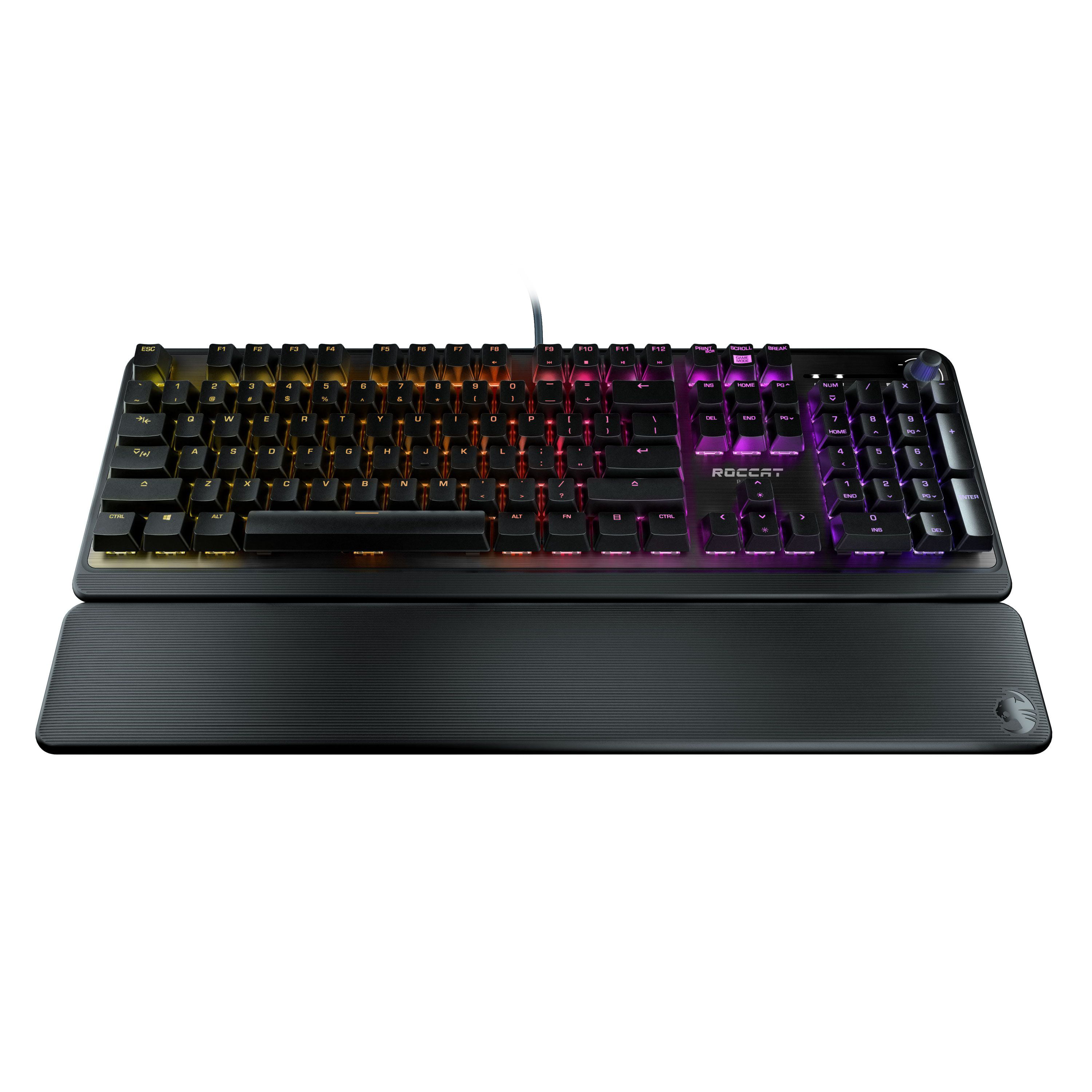ROCCAT Pyro Full-size Wired Mechanical Linear Switch Brushed Aluminum Gaming Keyboard (Black, ROC-12-622) $40 + Free Shipping