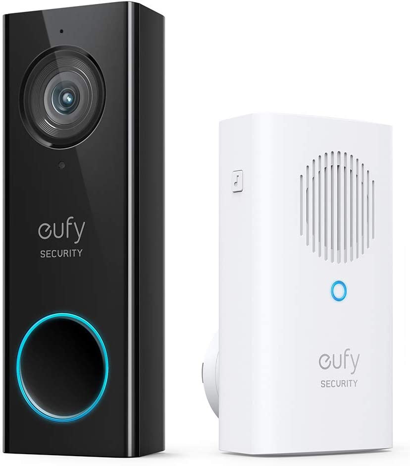 Eufy Security Wi-Fi 2K HD Video Doorbell (Wired) + Wireless Chime $70 + Free Shipping
