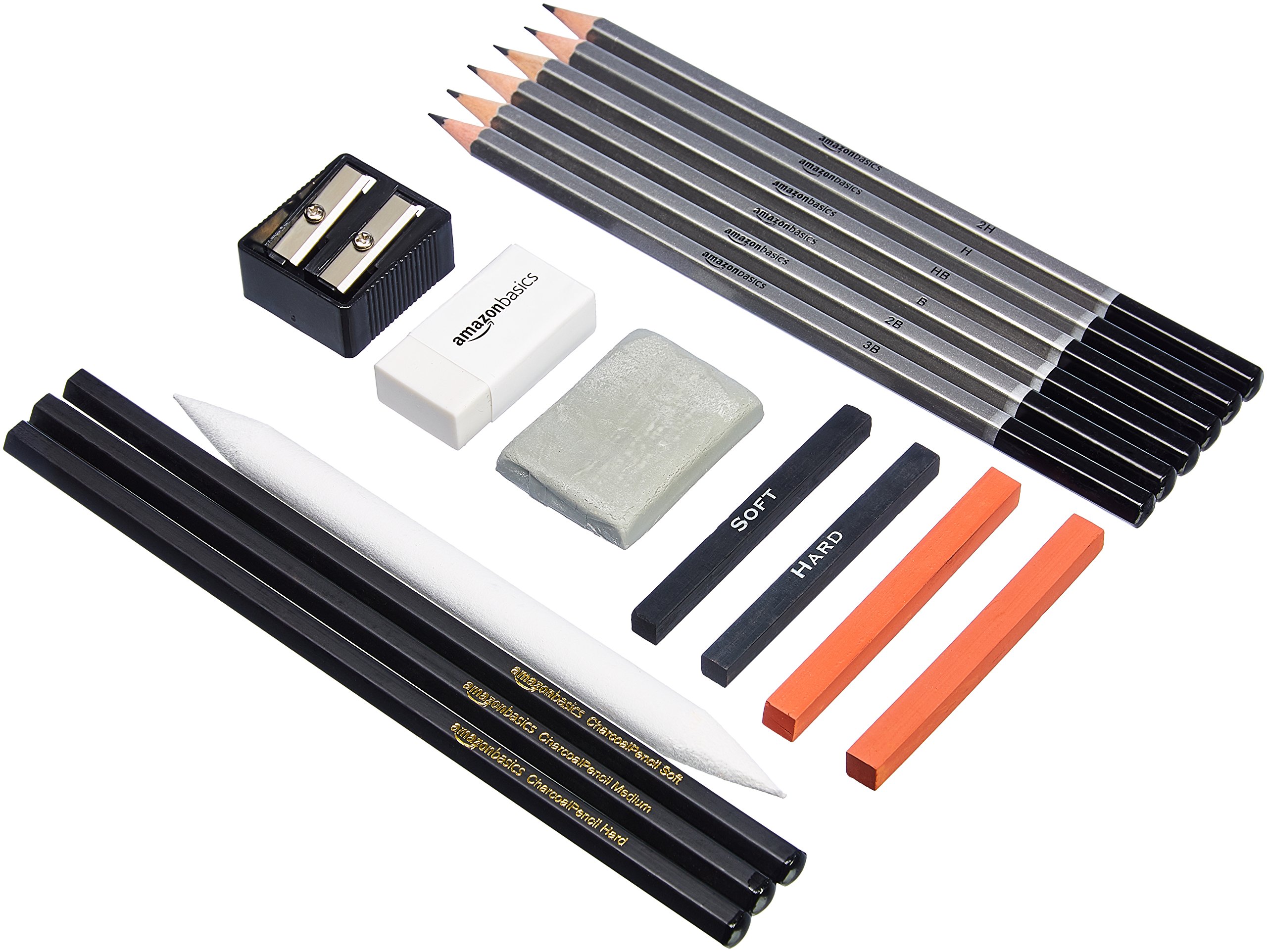 17-Piece Amazon Basics Sketch and Drawing Art Pencil Kit $4.67 + Free Shipping w/ Prime or on $25+