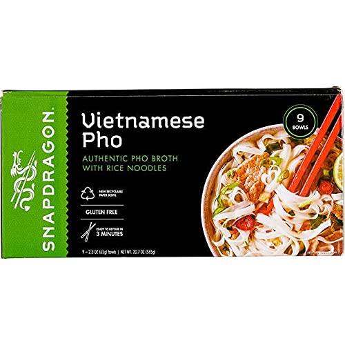 9-Count 2.3-Oz Snapdragon Vietnamese Pho Bowls (Authentic Pho Broth w/ Rice Noodles) $12 ($1.33 each) + Free Shipping w/ Prime or on $35+