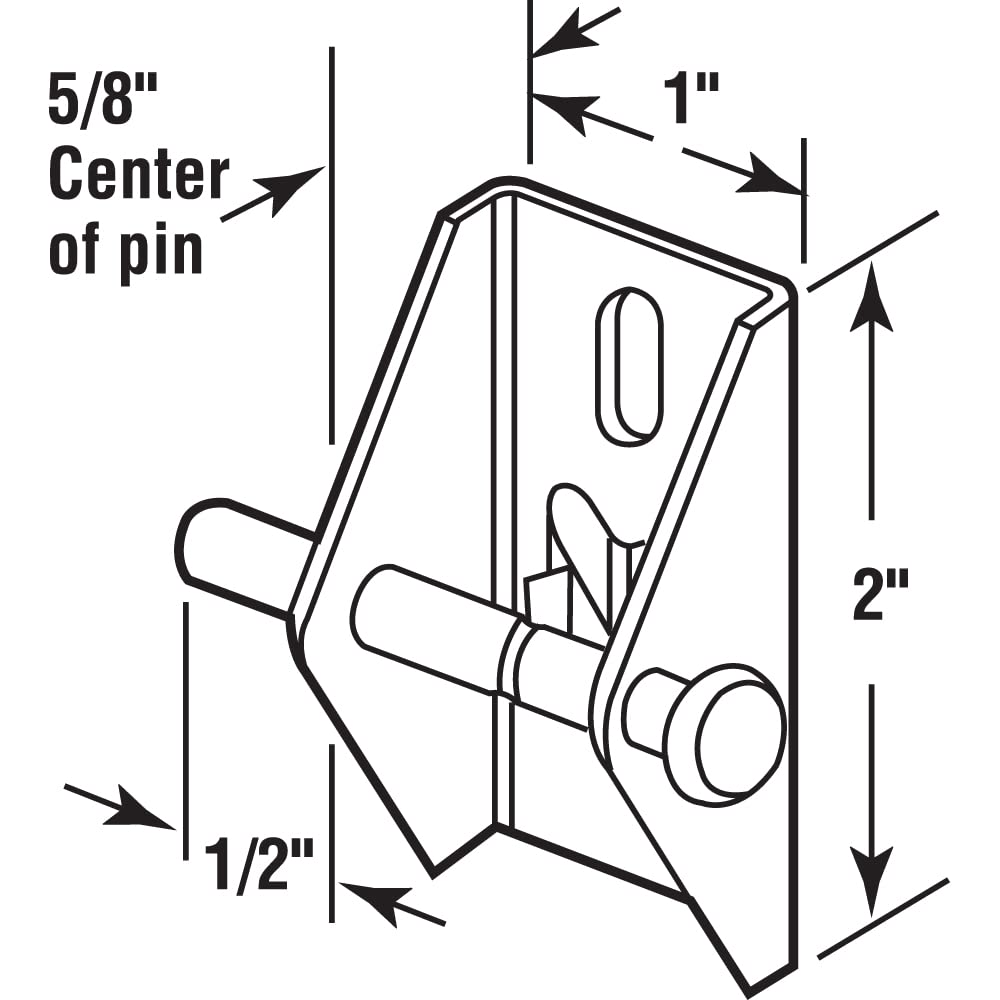 Prime-Line Defender Security Aluminum Finish Push/Pull Sliding Patio Door Lock (U9853) $1.75 + Free Shipping