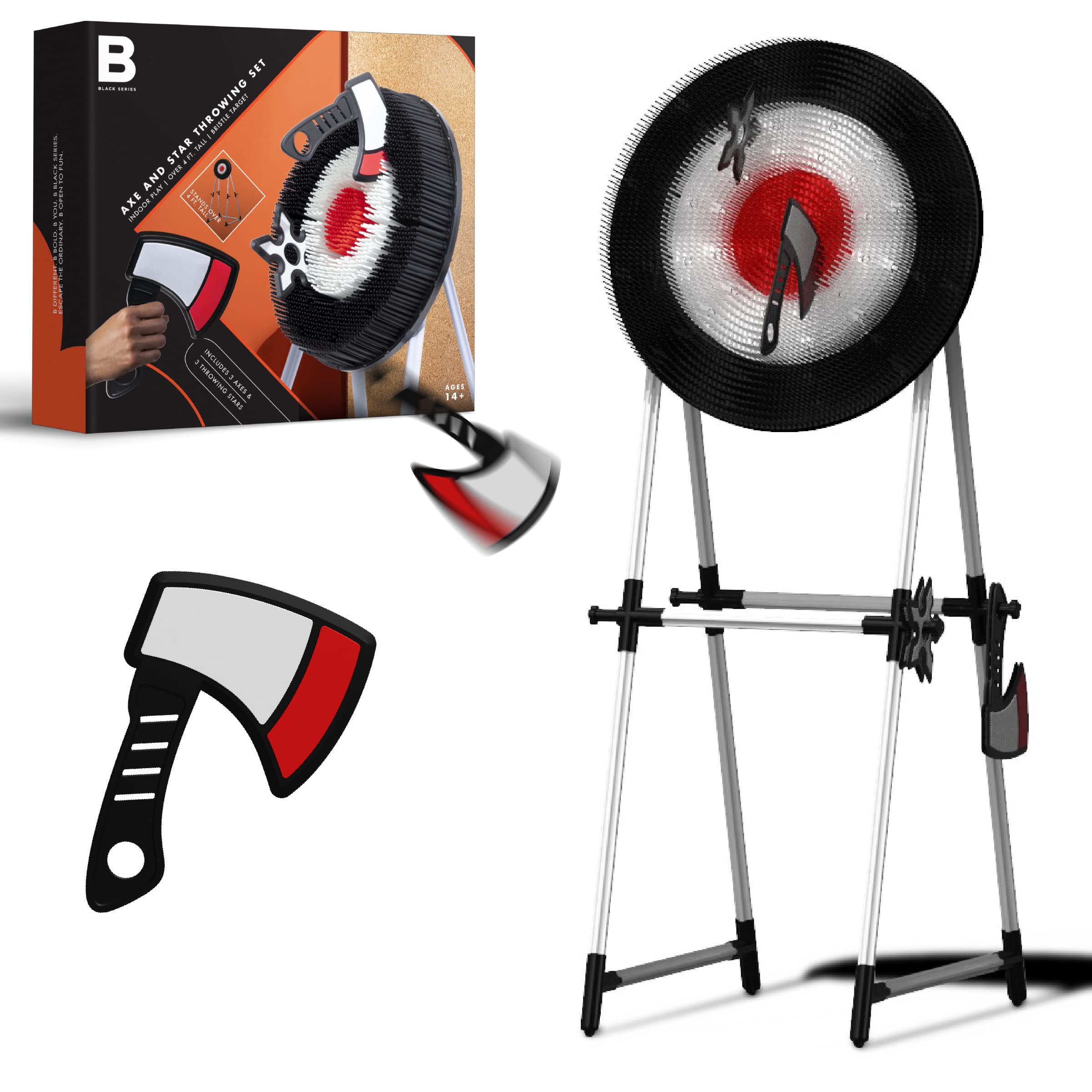 The Black Series Axe & Star Throwing Target Set $35 + Free Shipping w/ Prime or on $35+
