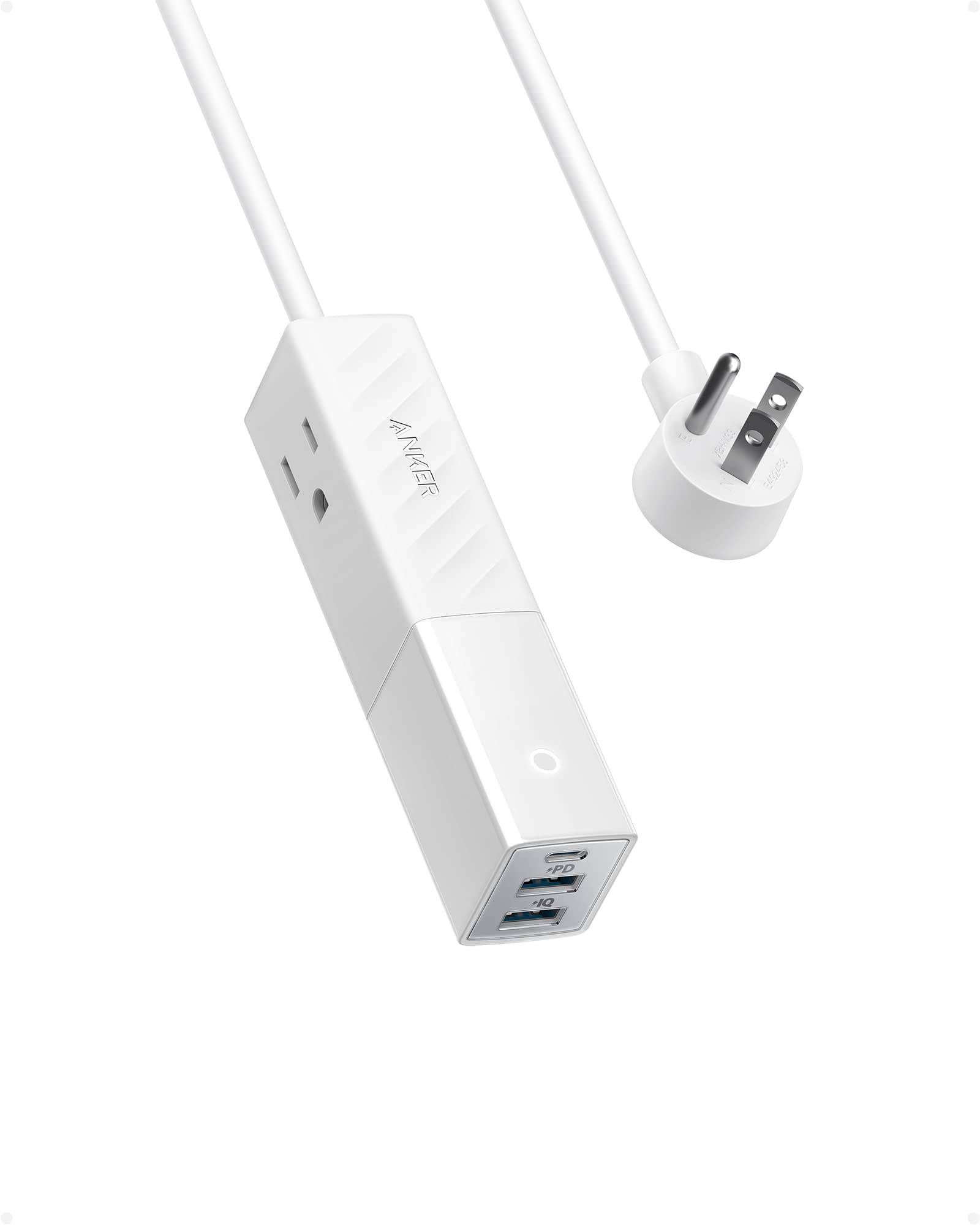 Anker 511 30W 5-In-1 USB Portable Power Strip w/ 5' Extension Cord (White) $14.25 + Free Shipping w/ Prime or on $35+
