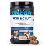 120-Count GNC Pets Omega Skin &amp; Coat Dog Supplements (Chicken) $4.71 w/ S&amp;S + Free Shipping w/ Prime or $25+