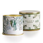 11.8-Oz ILLUME Noble Holiday Balsam &amp; Cedar Soy Candle (Large Tin) $13.60 + Free Shipping w/ Prime or $25+