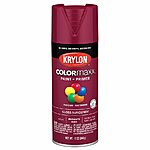 12-Oz Krylon COLORmaxx Indoor/Outdoor Spray Paint and Primer (Gloss Burgundy, K05508007) $2.10 + Free Shipping w/ Prime or on $25+
