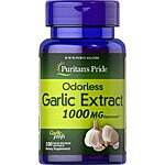 100-Count Puritan's Pride Odorless Garlic 1000 Mg Rapid Release Softgels $2.10 w/ Subscribe &amp; Save