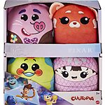 4-Pack Mattel Disney100 Pixar Pals 5" Cuutopia Plush Toys $8.65