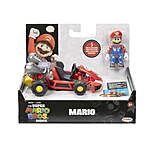 2.5" The Super Mario Bros. Movie: Mario Action Figure w/ Pull Back Racer Toy $7.50