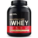 5-Lb Optimum Nutrition Gold Standard 100% Whey Protein Powder (various flavors) from $44.70 w/ S&amp;S &amp; More + Free S&amp;H