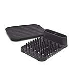 2-pc Rubbermaid Antimicrobial Dish Drying Rack with Drainboard (Raven Grey) $6.65