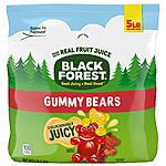 5-Lbs Black Forest Gummy Bears Candy $10.20 w/ Subscribe &amp; Save