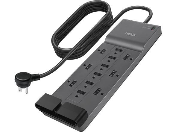 12-Outlet Belkin 3940 Joules Surge Protector Power Strip w/ 8' Cable $19 + Free Shipping w/ Prime