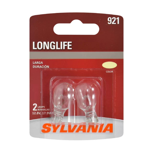 2-Count Sylvania 921 Long Life Mini Bulb $2 + Free S&H w/ Walmart+ or $35+