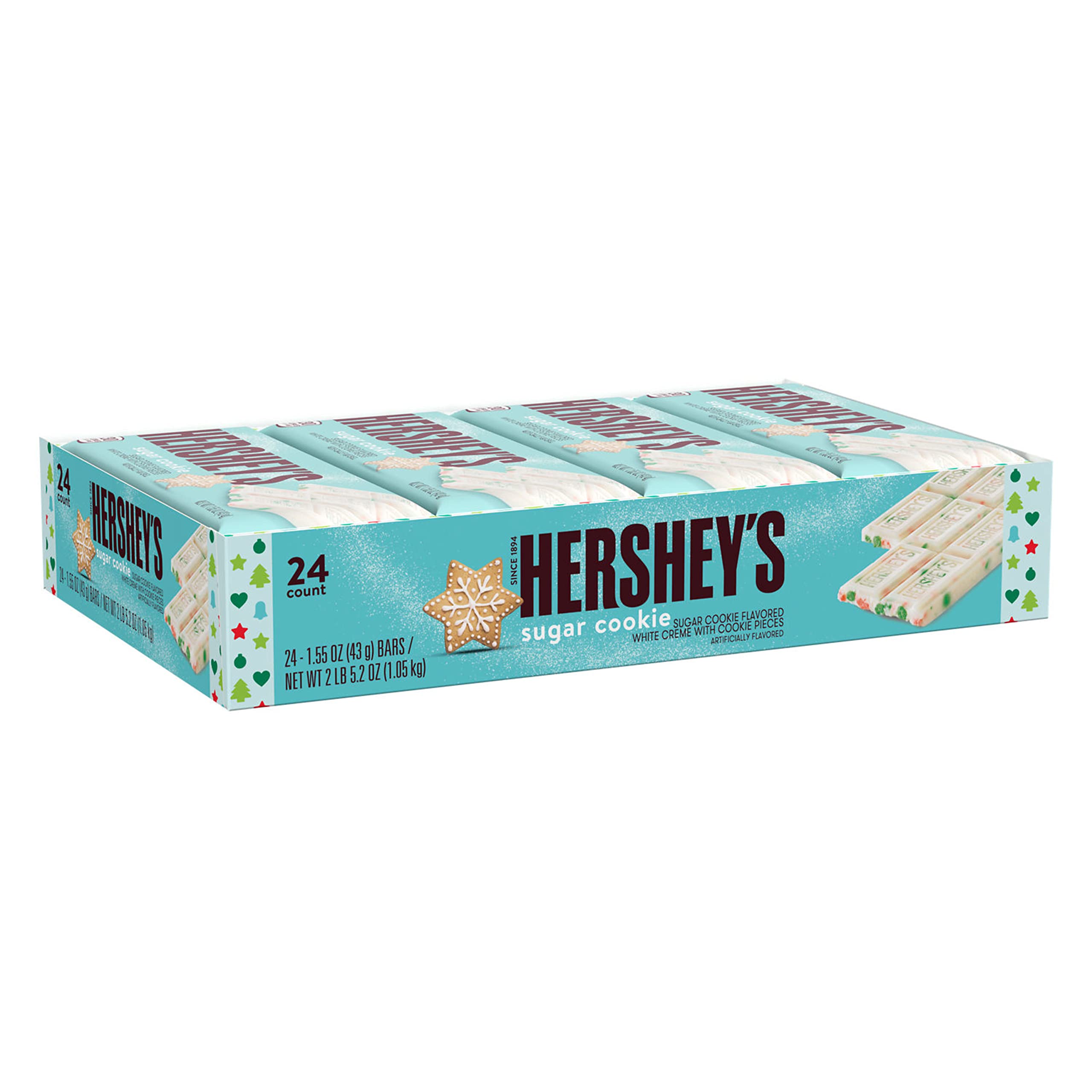 24-Count 1.55-Oz Hershey's Sugar Cookie Flavored Candy Bars $10.71 ($0.45/Bar) w/ S&S + Free Shipping w/ Prime or on $35+