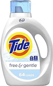 84-Oz Tide Laundry Detergent Liquid Soap (Free & Gentle) + $2.20 Amazon Credit $9.34 w/ S&S & More + Free Shipping w/ Prime or on $35+