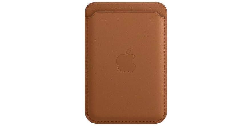 Apple iPhone Leather Wallet w/ MagSafe (Saddle Brown or California Poppy) $28 + Free Shipping w/ Prime