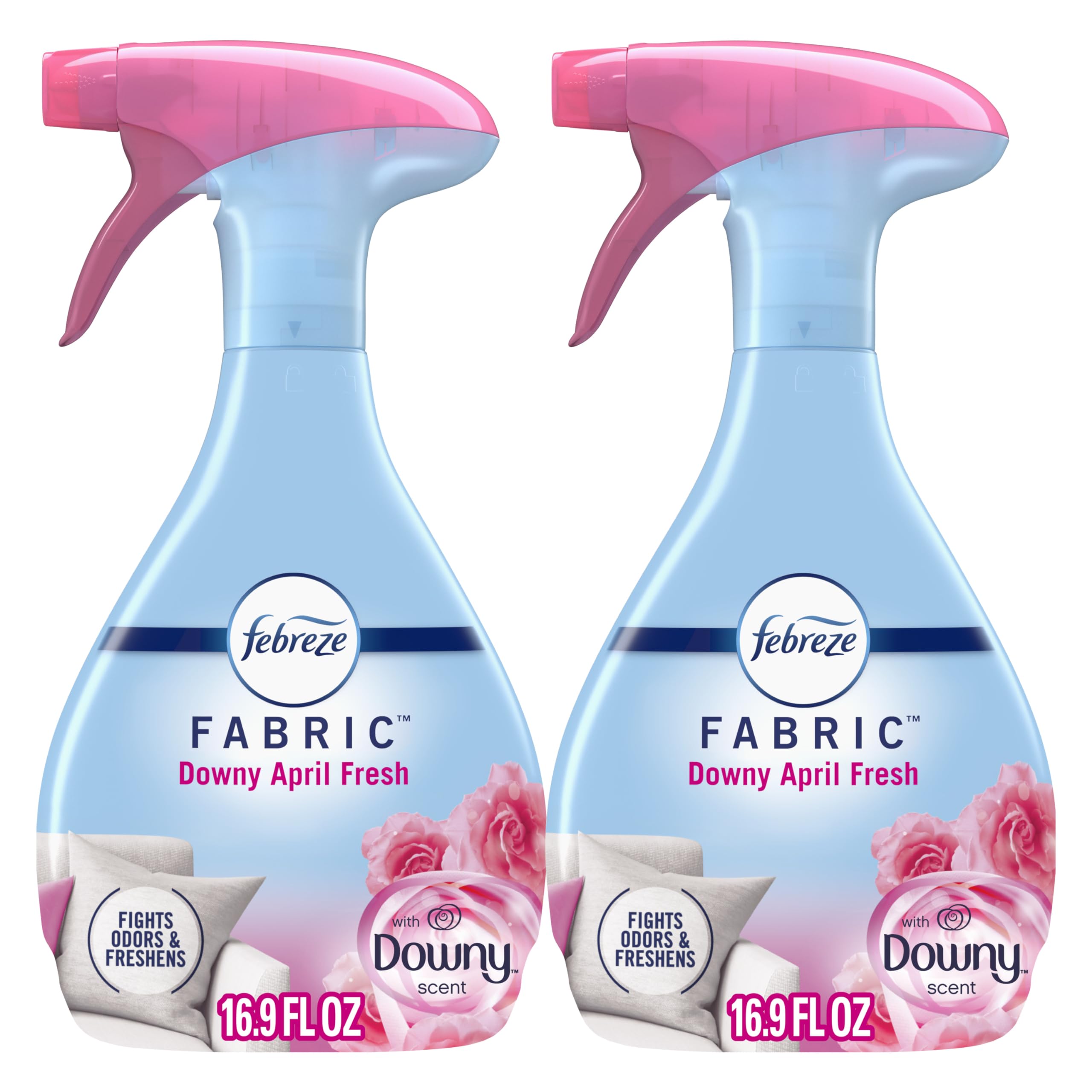 2-Pack 16.9-Oz Febreze Odor-Fighting Fabric Refresher w/ Downy (April Fresh) $4.18 w/ S&S + Free Shipping w/ Prime or on $35+