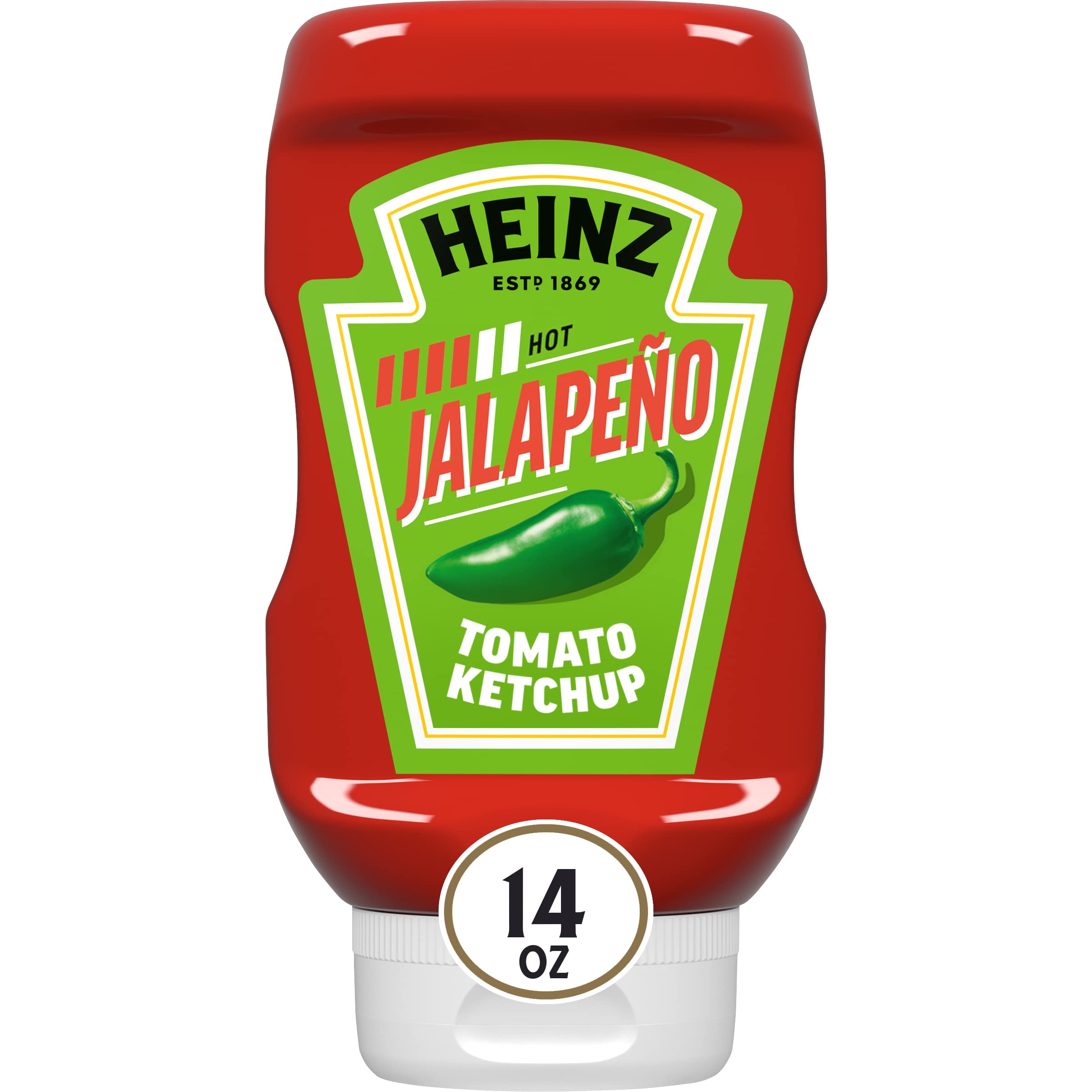 14-Oz. Heinz Ketchup Blended w/ Jalapeno Bottle $2.40 w/ S&S + Free Shipping w/ Prime or on $35+