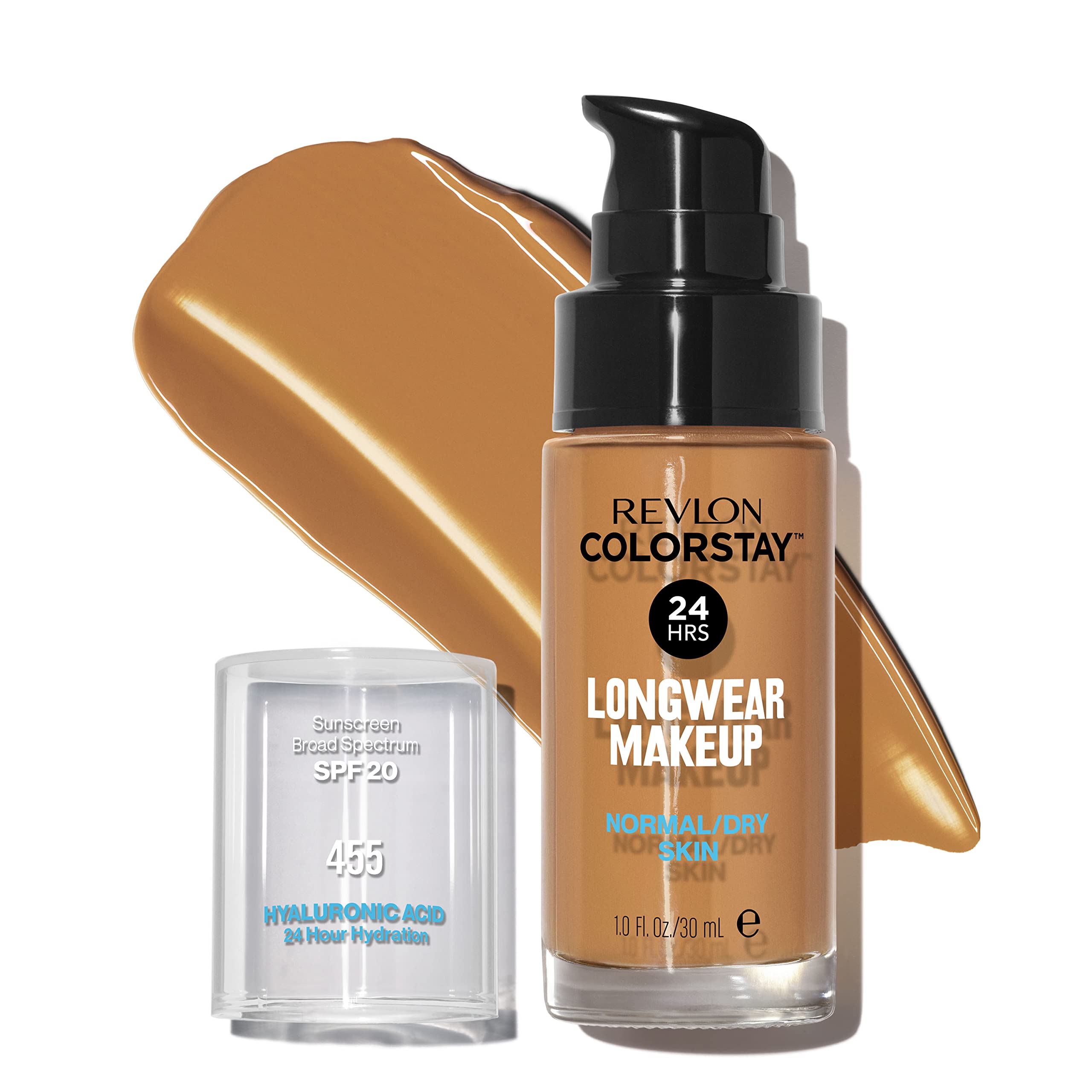 1-Oz Revlon ColorStay Liquid Foundation Face Makeup (455 Honey Beige) $4.60 w/ S&S + Free Shipping w/ Prime or on $35+