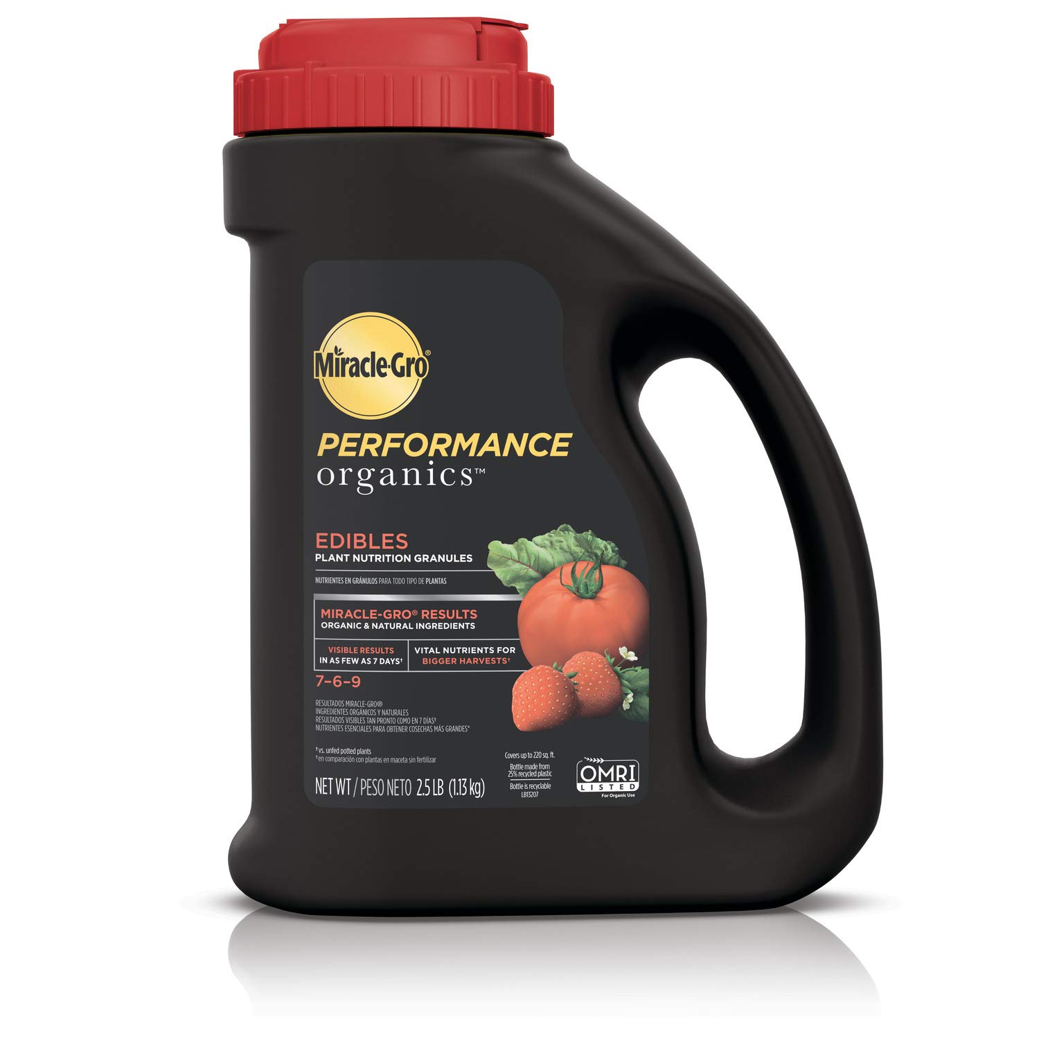 2.5-Lbs Miracle-Gro Performance Organics Edibles Plant Nutrition Granules $9.50 & More + Free Shipping w/ Prime or on $35+