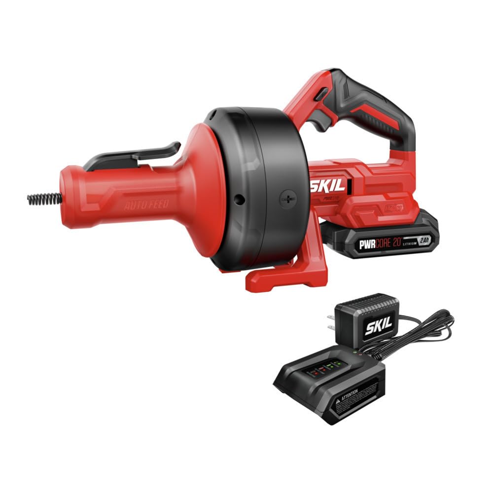 Prime Members: SKIL 20V Power Snake Drain Cleaner Kit w/ 20V 2.0Ah Battery & Charger $69 + Free Shipping