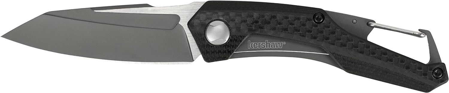 Kershaw Reverb Pocket Folding Knife with 2.5" Manual Open Blade (Black) $15 + Free Shipping w/ Prime or on $35+