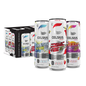 Sam's Club Members:18-Pack 12-Oz Celsius Variety Pack Energy Drinks (Space Vibe, Sparkling or Sparkling Vibe) $18 + Free Shipping Plus Members