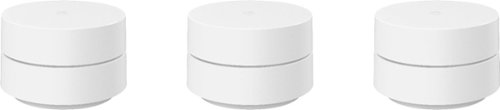Google - Wifi - Mesh Router (AC1200) - 3 pack - White $152
