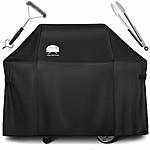 Texas Grill Covers BBQ Cover for Weber Genesis I 300 Series w/ Brush & Tongs $9.90