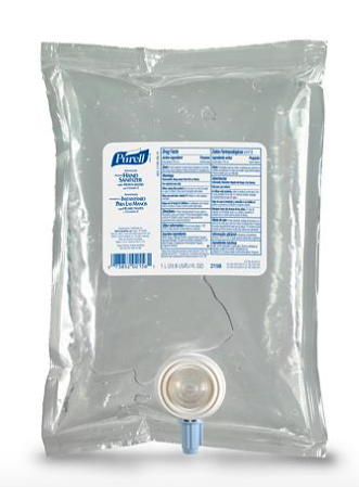 PURELL NXT Advanced Hand Sanitizer Gel, 1000 mL Hand Sanitizer Gel Refill for PURELL NXT Push-Style SPACE SAVER Dispenser $10.78 + FS for Plus Members