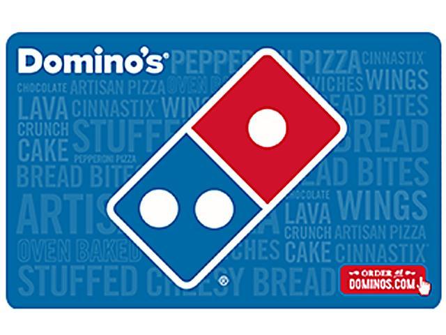 Domino's $25 Gift Card (Email Delivery) + $5GC @Newegg $25