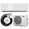Costway 12000 BTU Wifi Enabled Mini Split Air Conditioner &amp;amp; Heater with Heat Pump - White $570