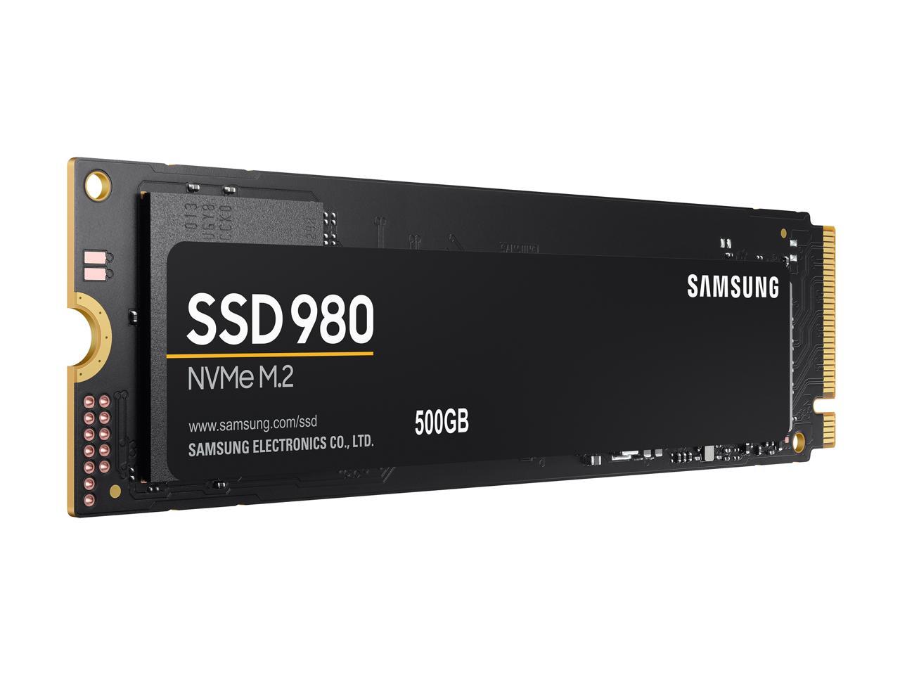 500GB Samsung 980 NVMe SSD @Newegg $60