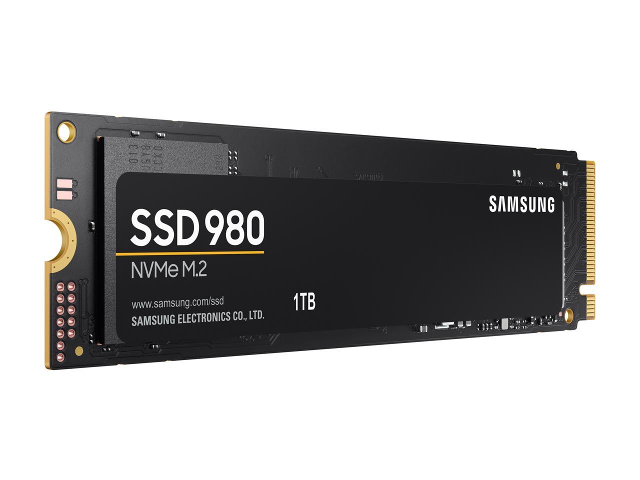 1TB SAMSUNG 980 NVMe SSD @Newegg $110